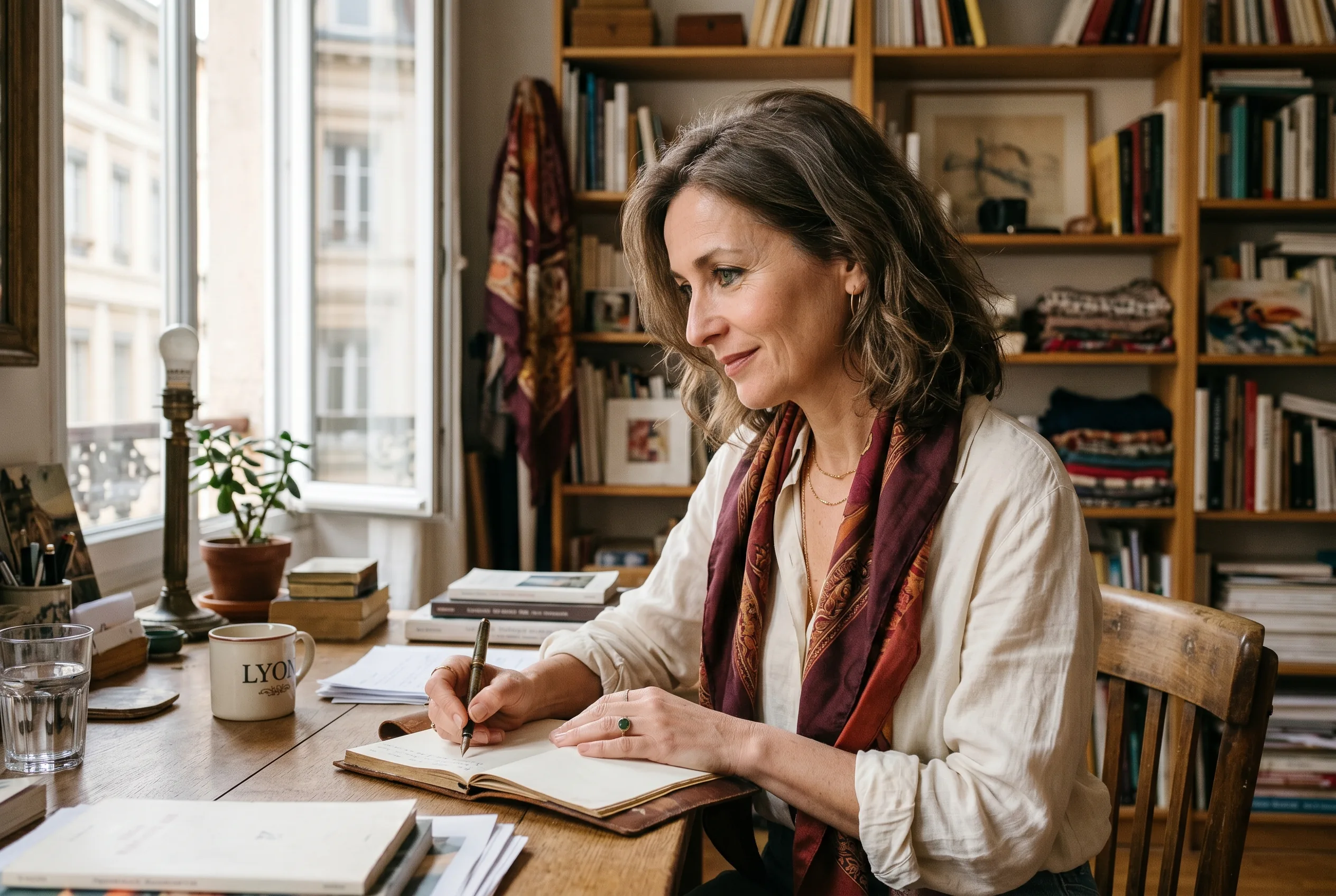 Aryelle pendant une consultation de voyance par téléphone